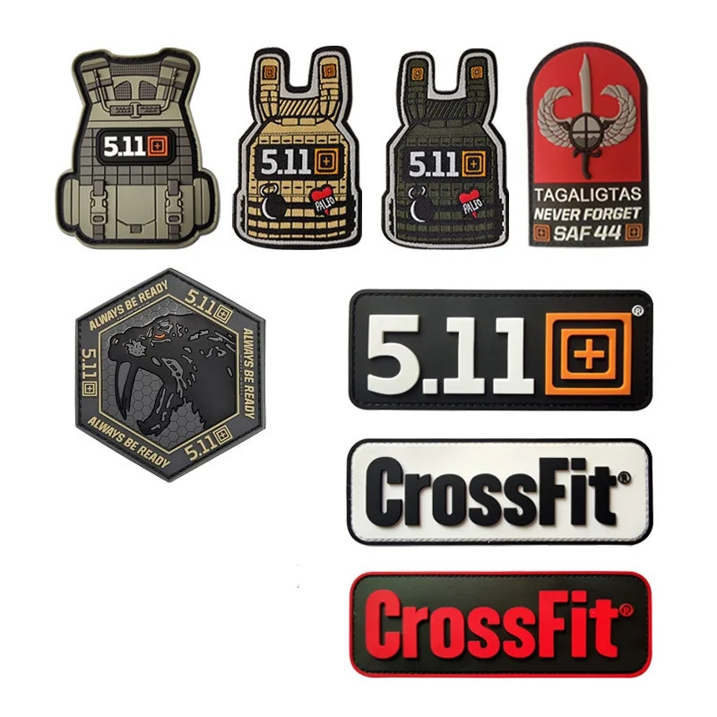 Crossfit Gear Pouch - Militair tactisch vest 3D PVC klittenband