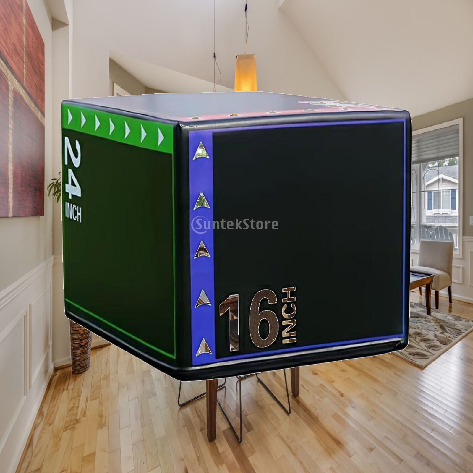 Box Jump Plyo - Schuim Plyometrische Springbox Antislip Plyo Box