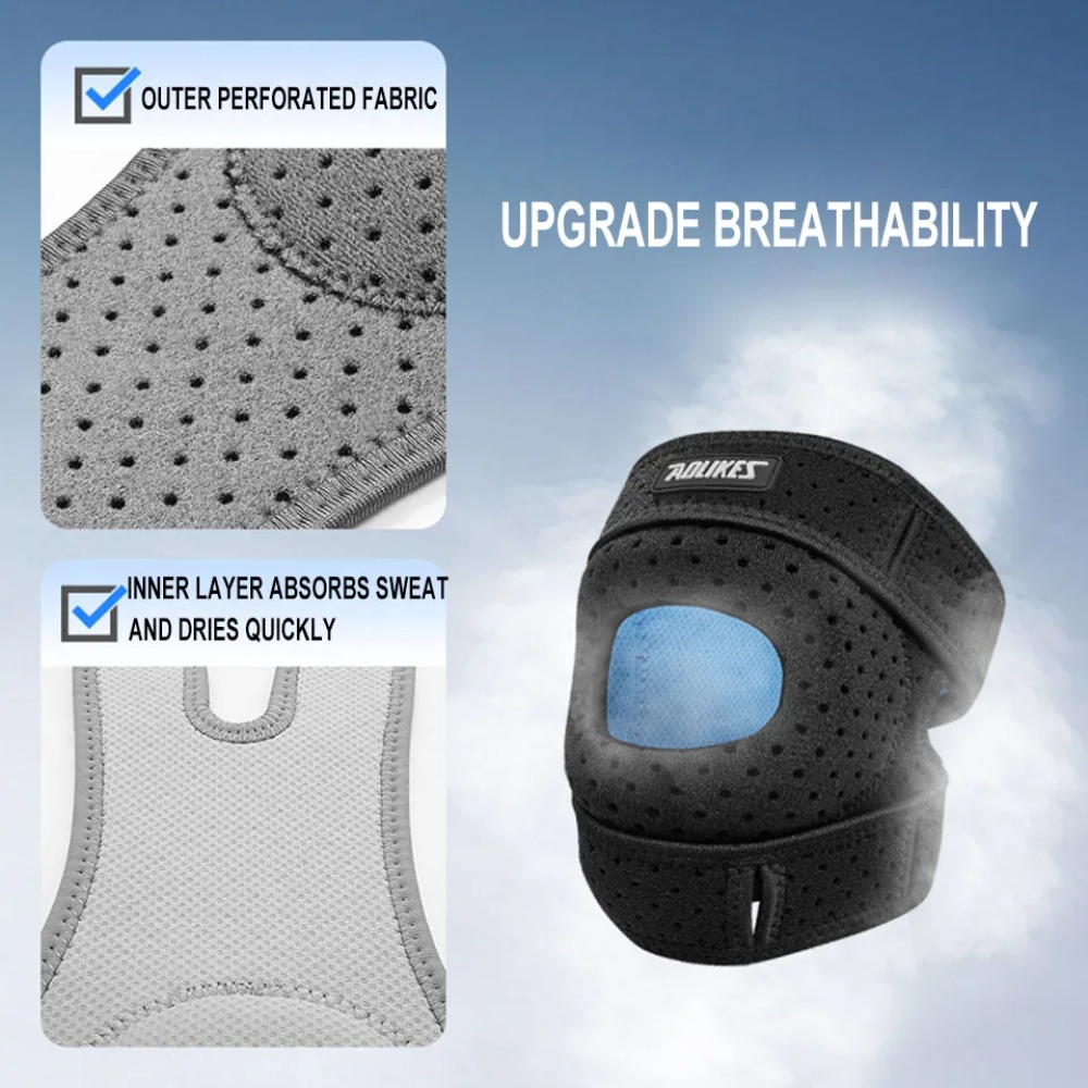 Nieuwe 1PCS Patella Kniebrace  - Knee Sleeve Pair recensie en prijs