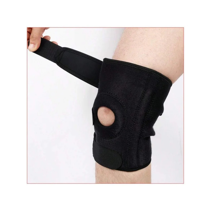 Ademende, verstelbare kniebrac - Knee Sleeve Pair recensie en prijs
