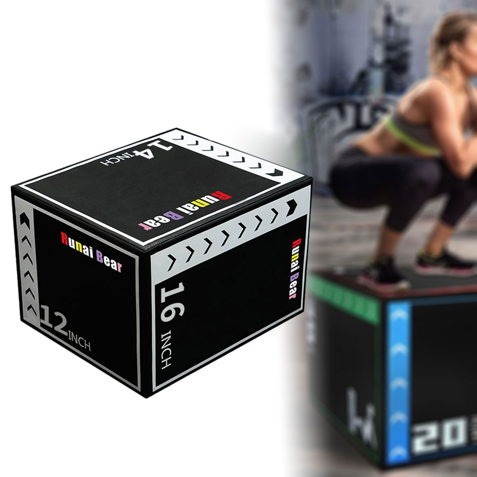 Plyo Jumping Oefenbox Draagbar - Box Jump Plyo recensie en prijs