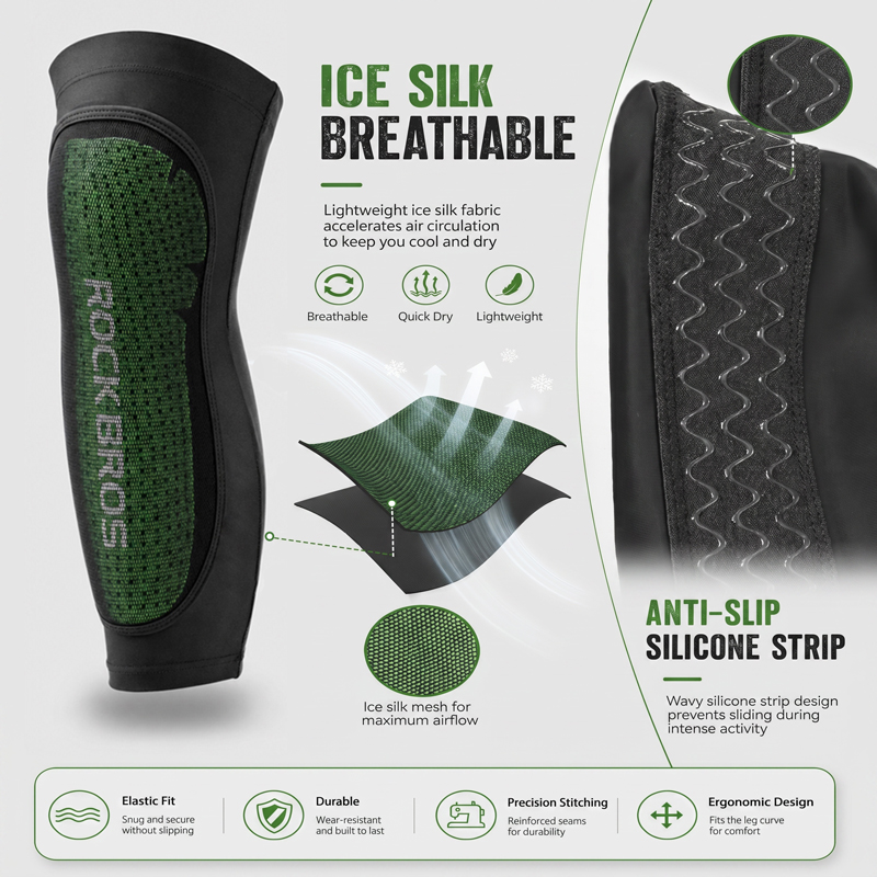 Rockbros Sport Been Verwarmt M - Knee Sleeve Pair recensie en prijs