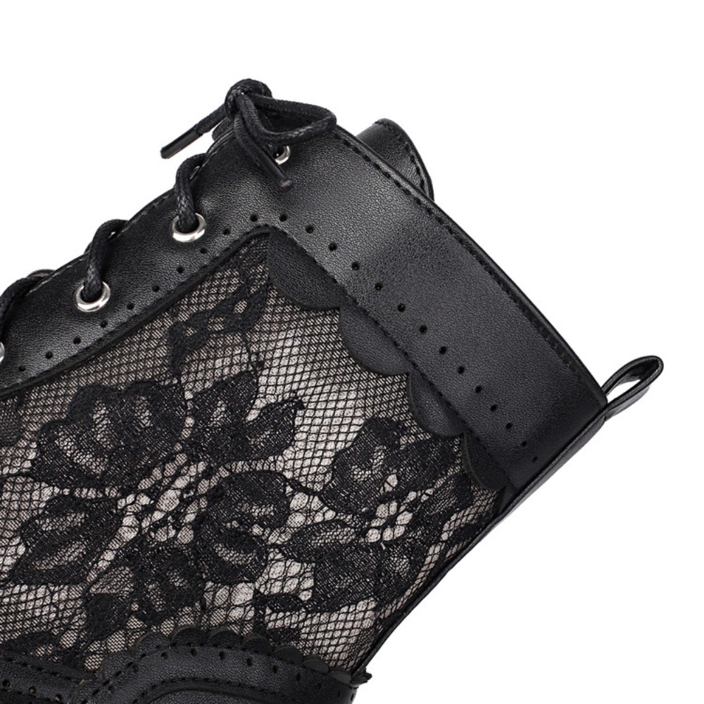 Vintage Hollow Out Lace Mesh M - Crossfit Outfit recensie en prijs